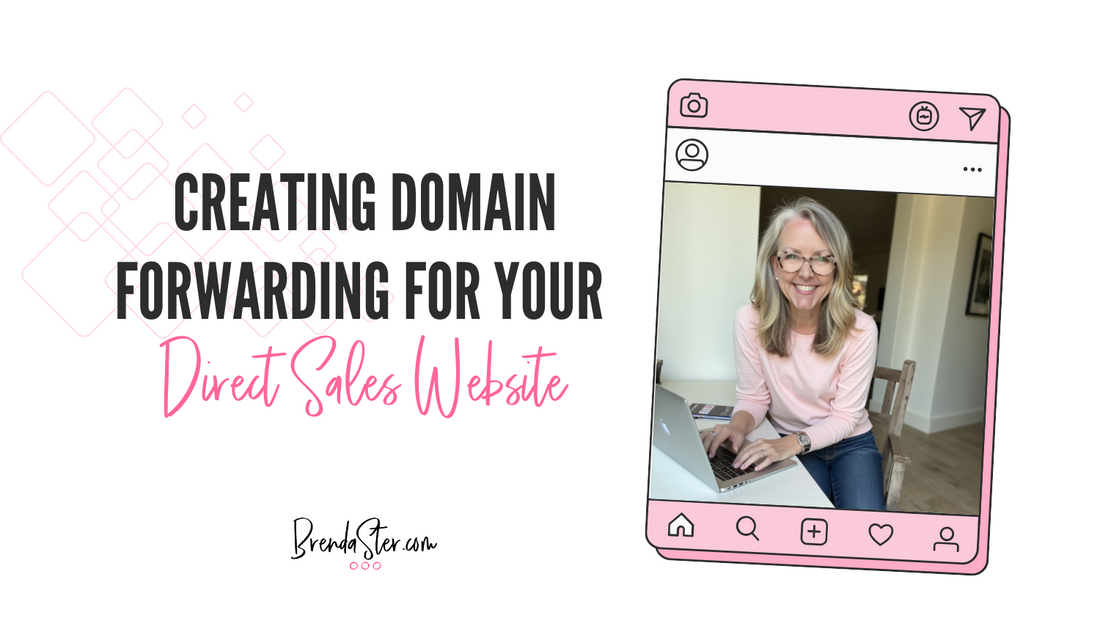 Creating Domain Forwarding for your Direct Sales Website