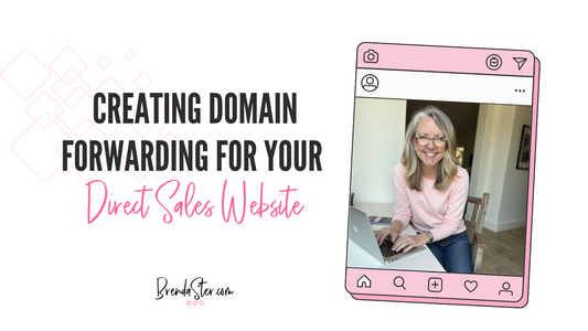 Creating Domain Forwarding for your Direct Sales Website