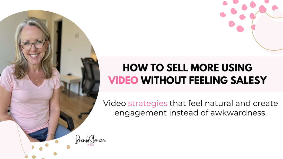 How to Sell More Using Video Without Feeling Salesy: Video strategies that feel natural and create engagement instead of awkwardness.