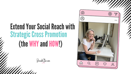 Extend Your Social Reach with Strategic Cross Promotion (the WHY and HOW!)