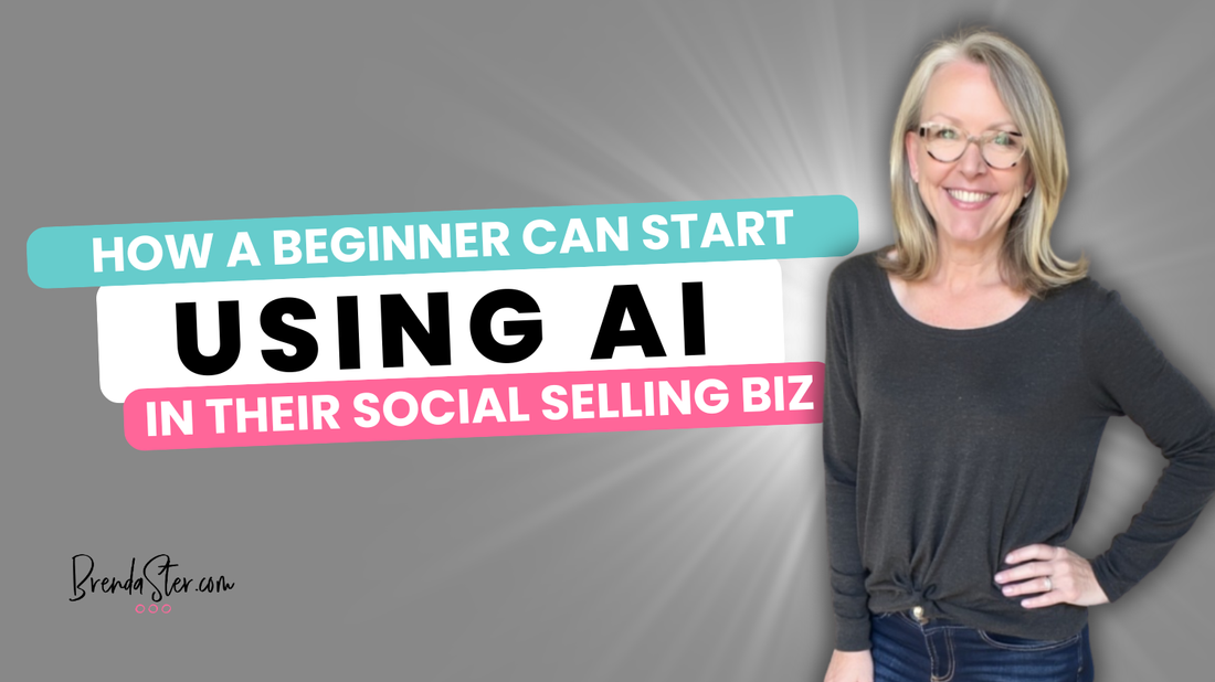 How a Beginner Can Start Using AI in Their Social Selling Business