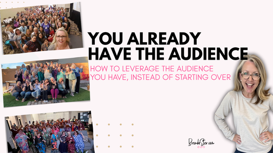You Already Have the Audience (Here's How to Leverage Your Audience Instead of Starting Over)