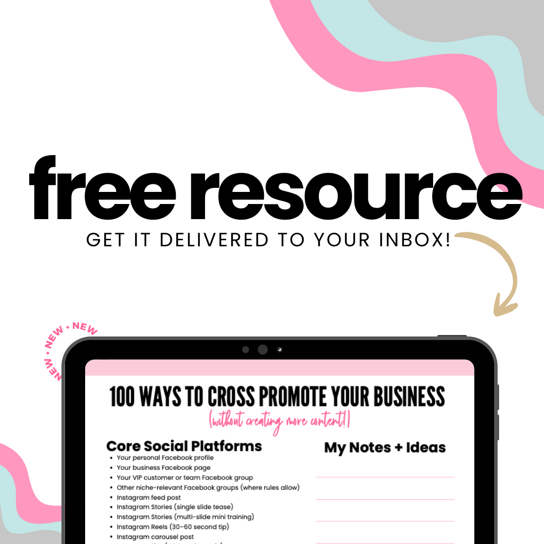 100 Ways to Cross Promote Your Business (Without Creating More Content!)