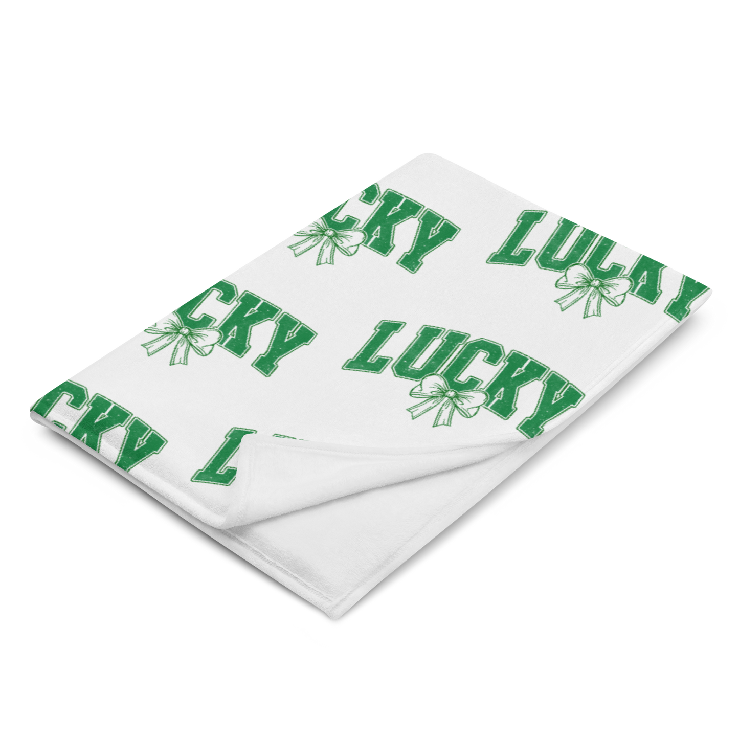 LUCKY Throw Blanket