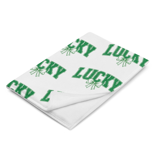 LUCKY Throw Blanket