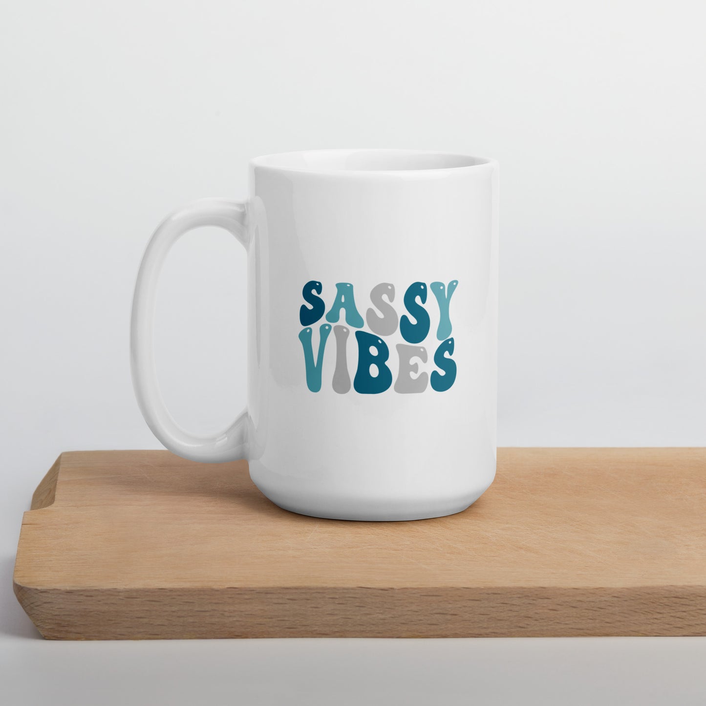 Team Teal Ceramic Mug 15 oz